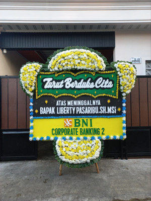 Papan Bunga Duka di Tanjung Mulya