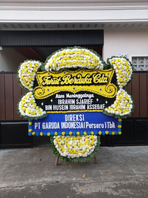 Papan Bunga Duka di Tanjung Mulya