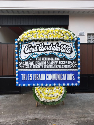 Papan Bunga Duka di Tanjung Mulya